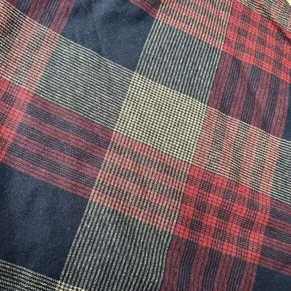 SOLD 1970’s Vintage A-line Wool blend Plaid Skirt - Picture 7 of 7